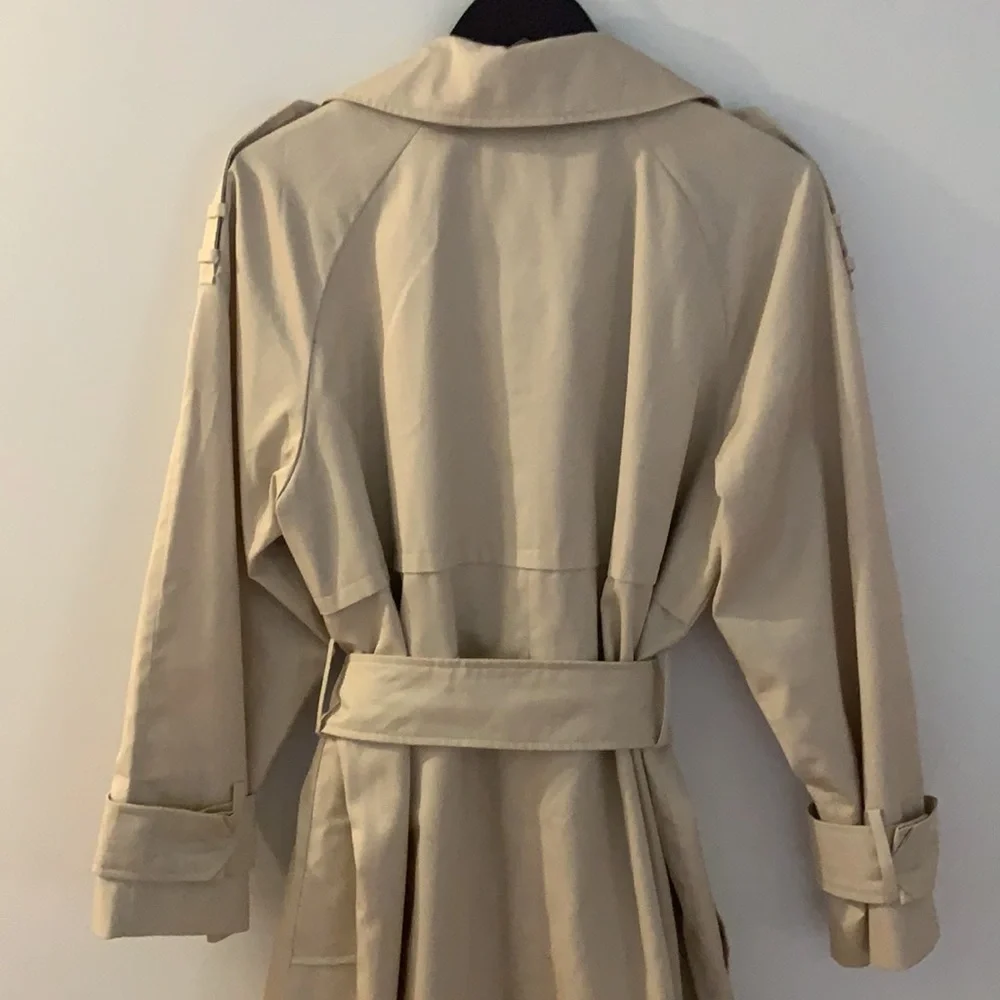 Beautiful classic long Asos Curve trench coat - Picture 7 of 10